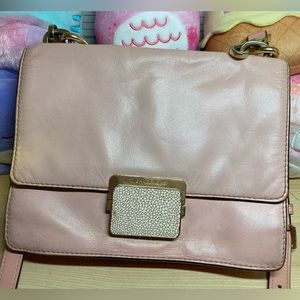 Michael Kors pink crossbody/shoulder bag